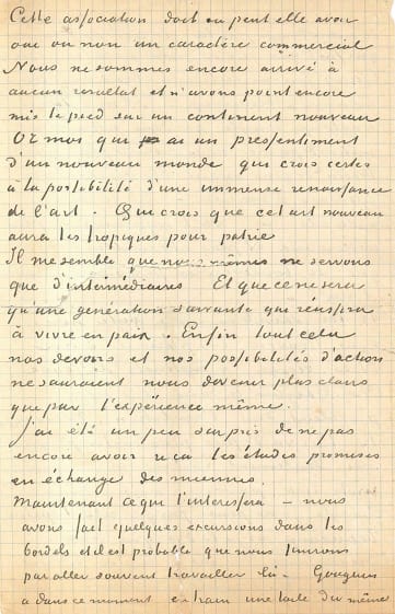 Van Gogh ve Gauguin’in Bernard’a Mektubu