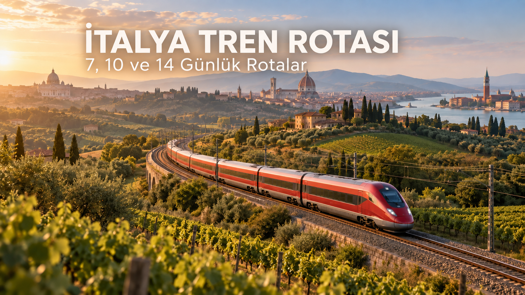 italya tren rotası